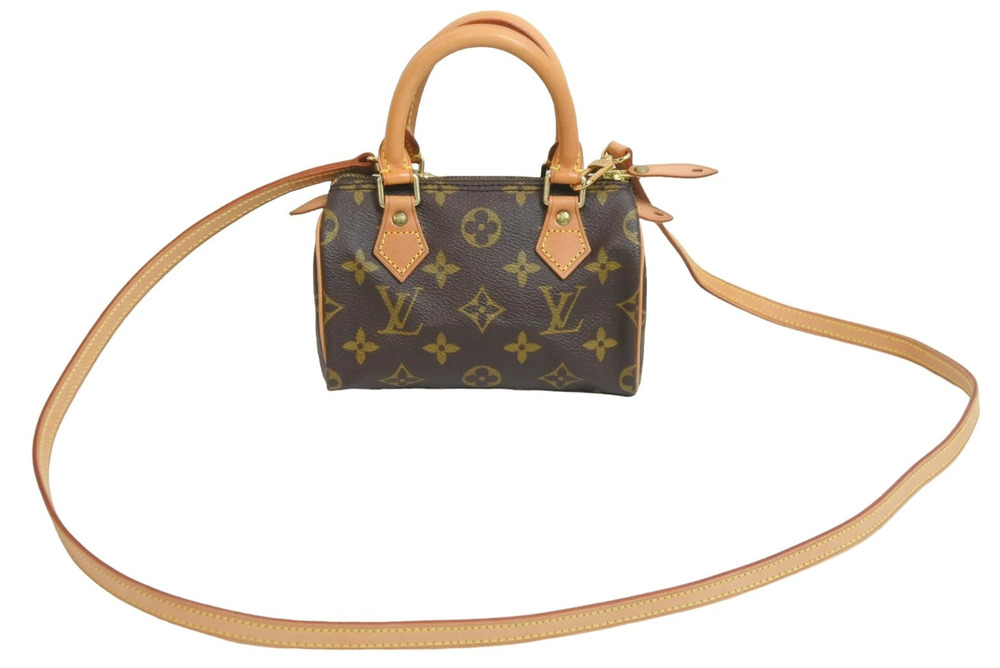Louis Vuitton Speedy Bag Boston Shoulder Brown